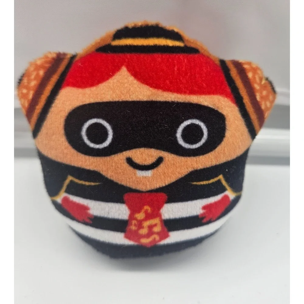 McDonalds Hamburglar Plush‎ Toy 2023 Kelly Toys, Stuffed Character SQUISHMALLOW
